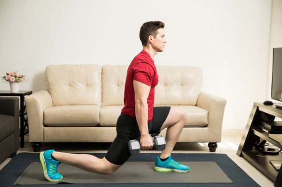 Entrénate en casa con un gimnasio online