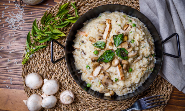 Tipos de arroz para risotto